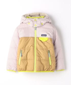 パタゴニア ベビー・リバーシブル・トリブルズ・フーディ 4T イエロー