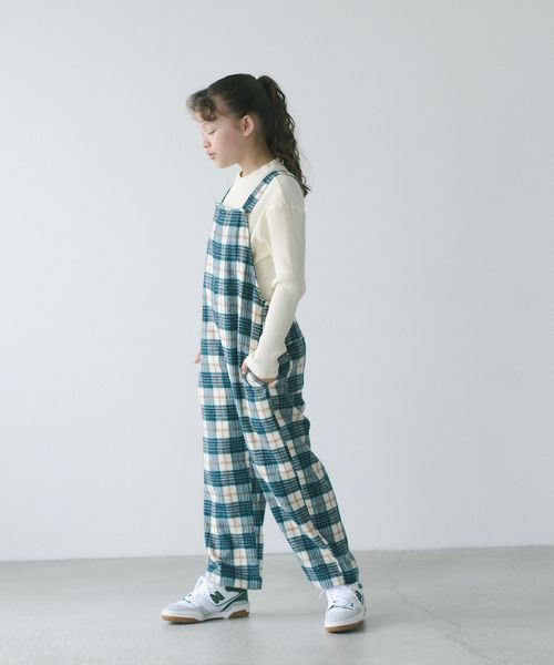 別注】＜Pluckys＞サロペット（チェック） / キッズ 140cm―160cm