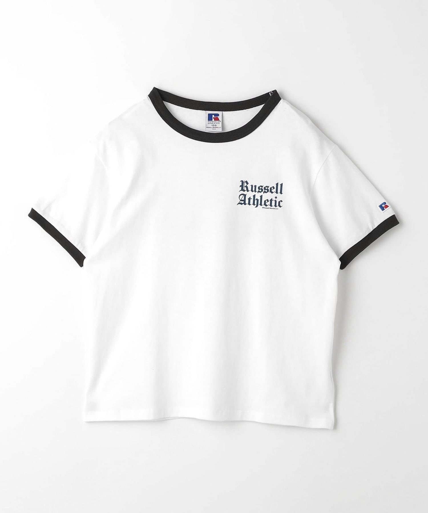 ラッセルノ Russeluno ロゴ プリント インナー Tシャツ L ホワイト ラッセルノ Russeluno ロゴ プリント インナー Tシャツ L ホワイト