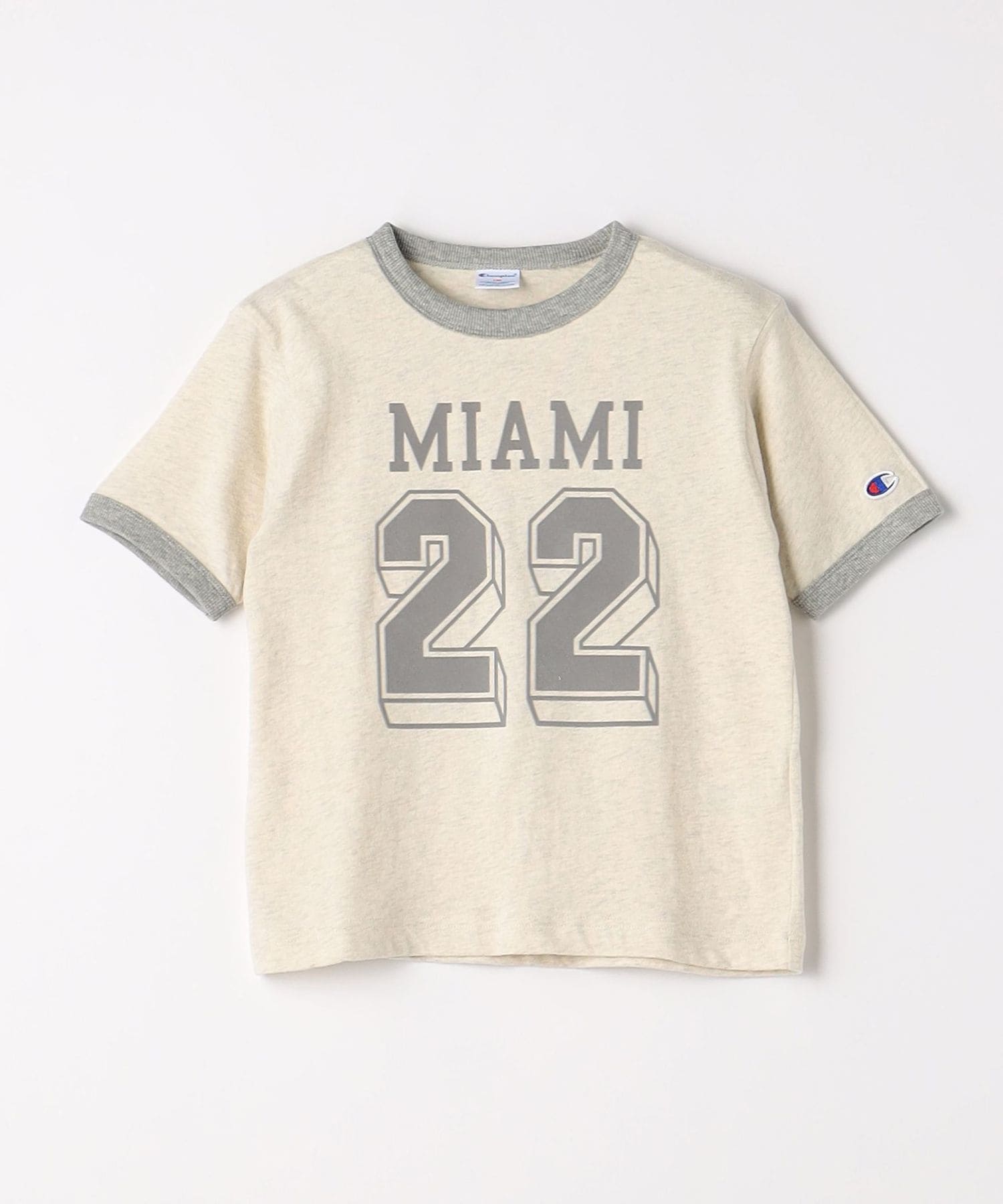 Champion(チャンピオン) / リンガー/Tシャツ/S/コットン/BLU