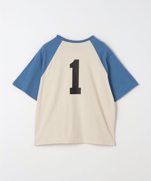 TJ ナンバリング ラグランTシャツ 140cm―160cm