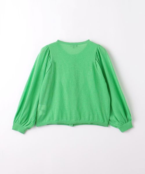 ユナイテッドアローズ　トウキョウ　シアーボリュームニット　グリーン Knitwear｜TOPS｜マルゥ ユナイテッドアローズ（MARW UNITED