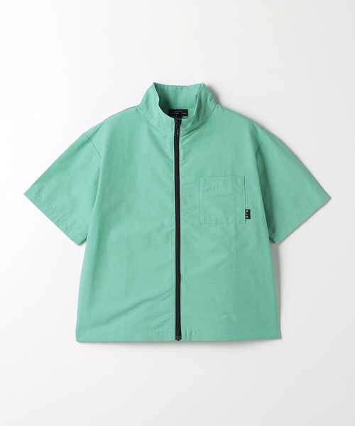 TJ ジップアップ シャツ 100cm-130cm 