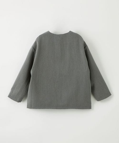 新品　ユナイテッドアローズ　GLR ノーカラージャケット+パンツ　セットアップ ノーカラージャケット ＋ タックパンツ セット / キッズ 100cm―130cm