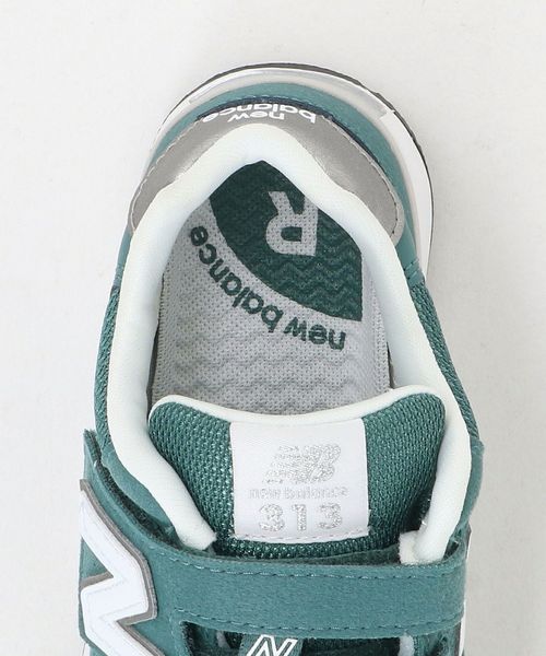 New Balance 313 キッズスニーカー ブラック/ホワイト17.0 ニューバランス 313 キッズ スニーカー 子供靴 男の子 女の子