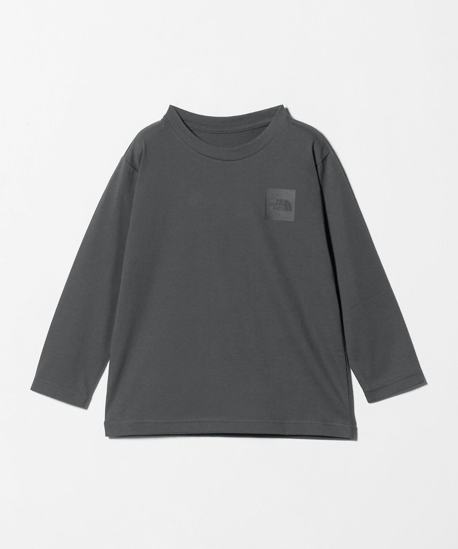 THE NORTH FACE＞ロングスリーブ スモールスクエア ロゴティー 