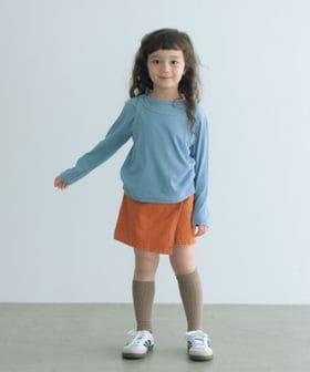 green label relaxing/ツイルラップ キュロットパンツ / キッズ  100cm―160cm/ショート / ハーフパンツ