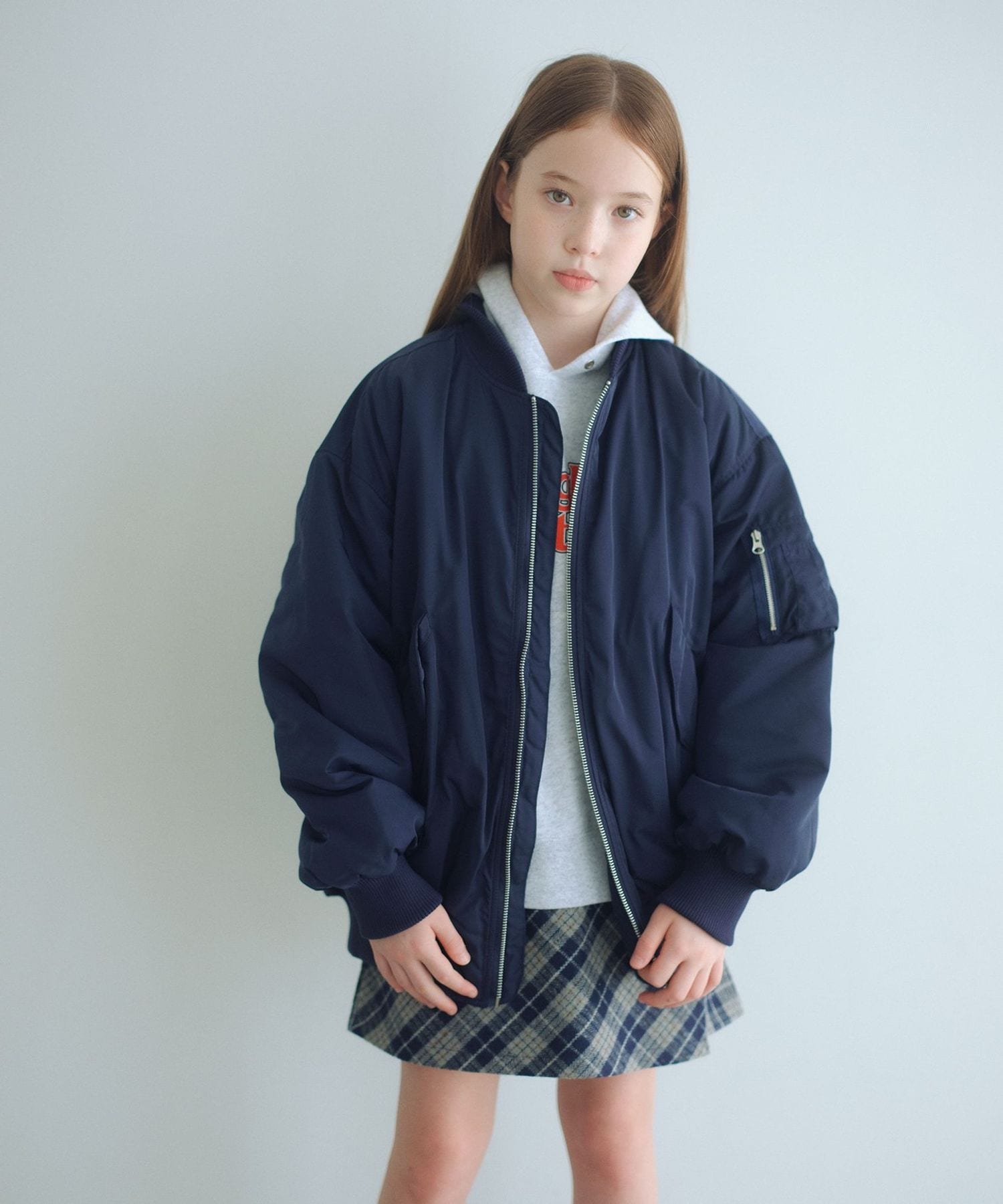 ユナイテッドアローズ　135cm 130cm 別注】＜UNIVERSAL OVERALL＞MA―1 / キッズ 140cm―160cm