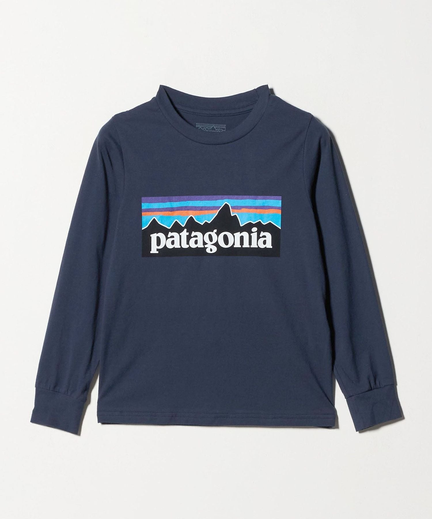 *超・超・超～希少！patagonia KIDSロンT* patagonia＞キッズ ロングスリーブ P―6 ロゴTシャツ / キッズ