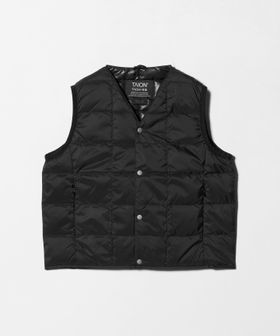 TAION/＜TAION＞ベーシック Vネックボタン インナーダウンベスト / キッズ  110cm―130cm/ダウンジャケット / ダウンベスト