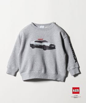 TOMICA/【別注】＜TOMICA＞袖ロゴ 裏毛スウェット / トレーナー / キッズ  100cm―130cm/Tシャツ / カットソー