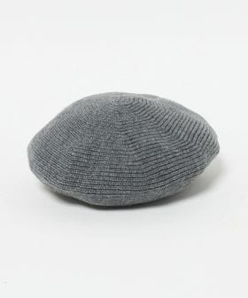 green label relaxing/ニット ベレー帽（グレー） / キッズ /ハンチング / ベレー