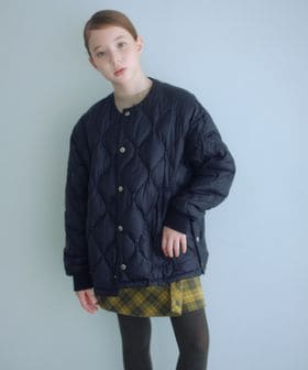 TAION/【別注】＜TAION＞ノーカラー ダウン / キッズ  140cm―150cm/その他コート / ブルゾン