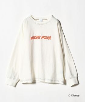 green label relaxing/【別注】＜Disney＞キャラクター ロングスリーブTシャツ / キッズ 140cm―150cm/Tシャツ / カットソー