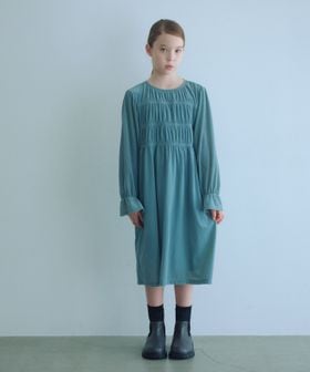 green label relaxing/シャーリング ワンピース / キッズ  110cm―160cm/ワンピース