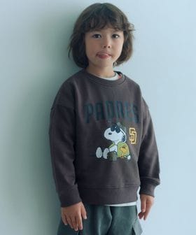 PEANUTS/＜PEANUTS＞コラボレーション MLB 裏毛 スウェット /トレーナー / キッズ  100cm―130cm/スウェット / パーカー