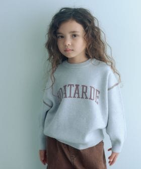 green label relaxing/ロゴジャガード ニットプルオーバー / キッズ  100cm―160cm/ニット / セーター