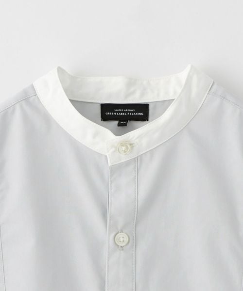 バンドカラー シャツ ロングスリーブ / キッズ 140cm―160cm