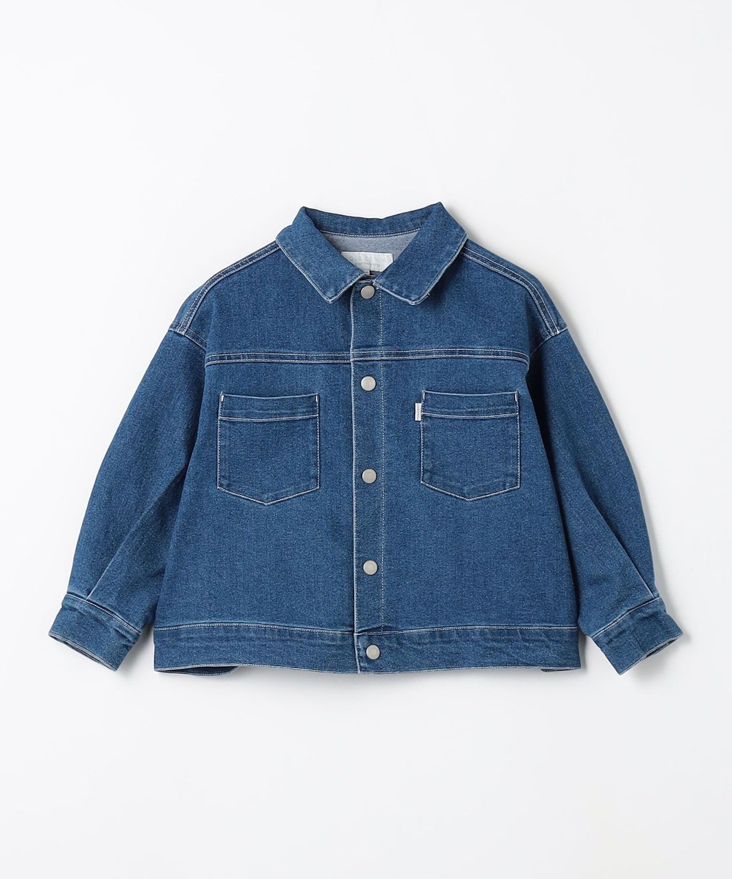 ブルーサクラ 伝統 デニム 着物 ジャケット ストレッチ サイズ小 日本