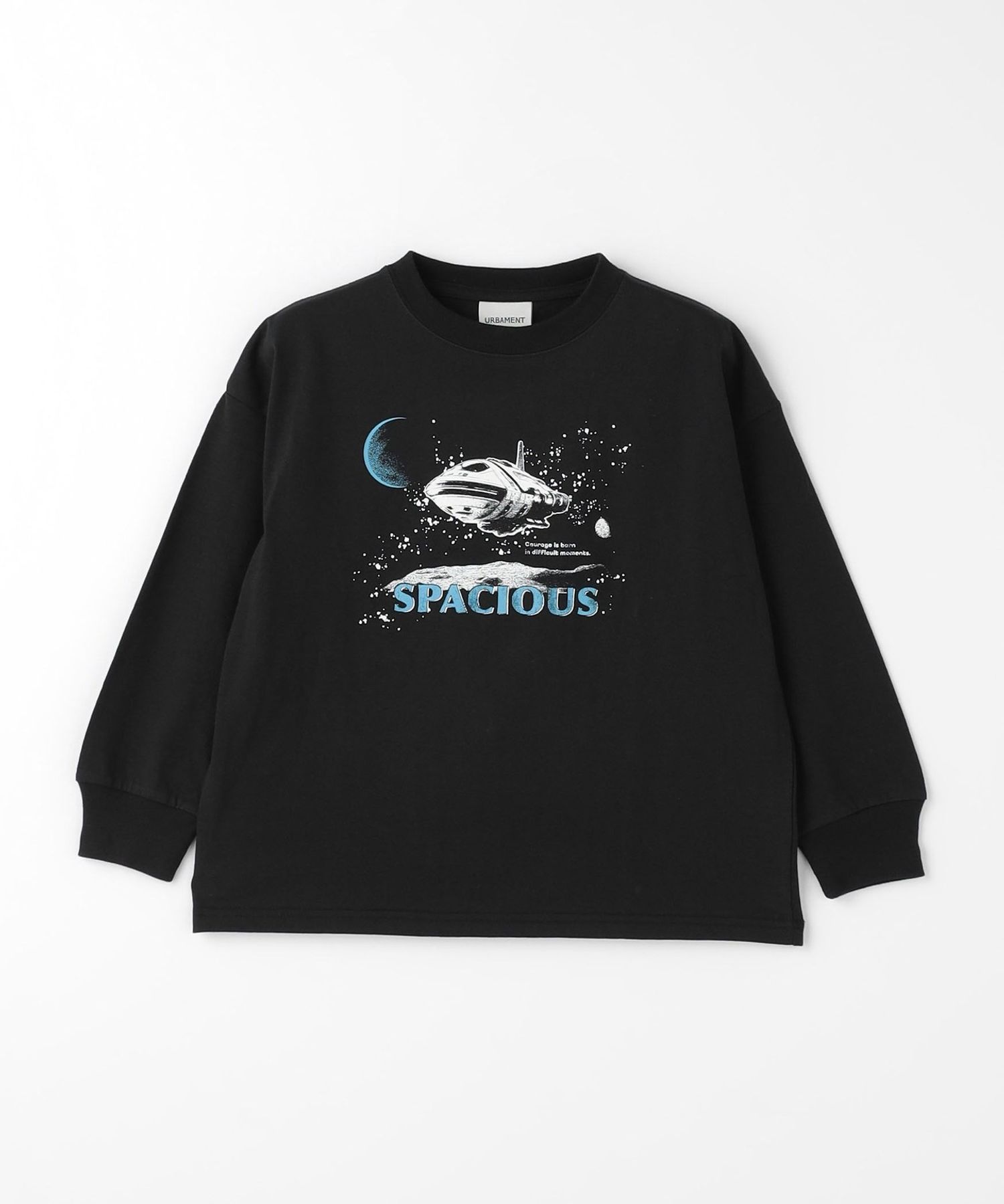 Astrostuffs OUT LINE LOGO ロングスリーブ黒Bright 【公式通販】