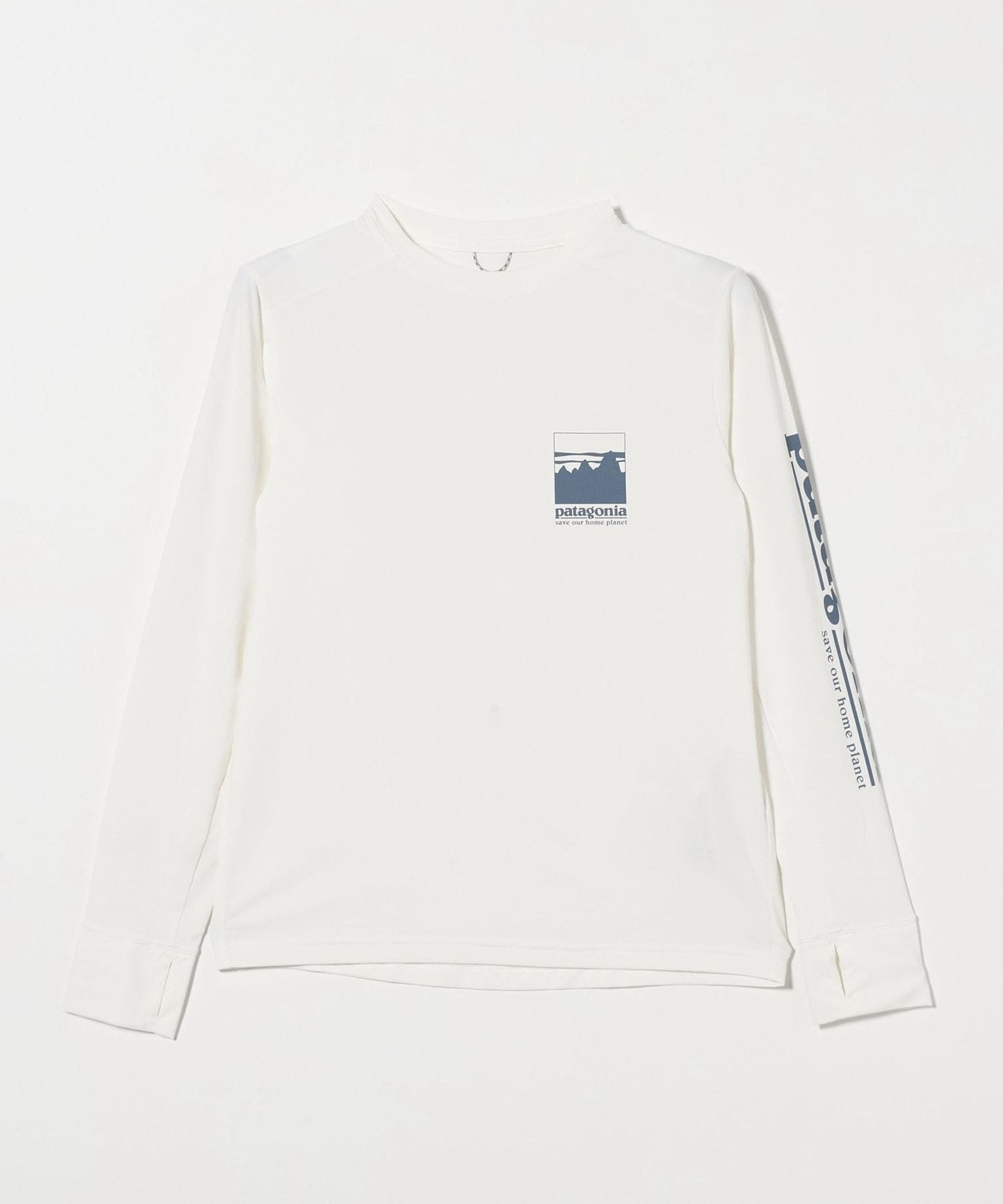 patagonia キャプリーン長袖Tシャツ S ホワイト patagonia パタゴニア キャプリーン M 長袖Tシャツ 白 Tシャツ