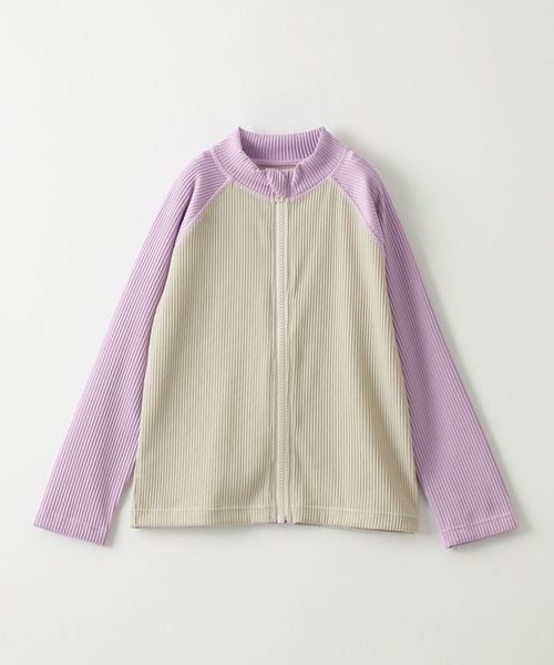 green label relaxing/GLR バイカラー ラッシュガード / キッズ 100cm―130cm/ラッシュガード
