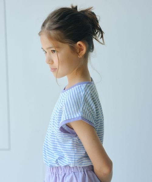 green label relaxing/シースルー ボーダー Tシャツ セット / キッズ 140cm―160cm/Tシャツ / カットソー