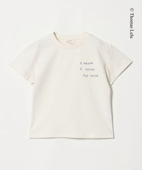 green label relaxing/【別注】＜Thomas Lelu＞サインアート 半袖 Tシャツ カットソー / キッズ 120cm―140cm/Tシャツ / カットソー