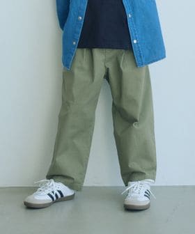green label relaxing/ライト ツイル ツータック パンツ / キッズ 100cm―130cm/チノパンツ