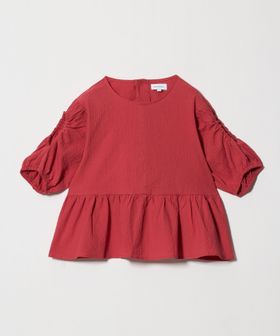 green label relaxing/カタアキ バルーン ショルダー ブラウス / キッズ 140cm―160cm/シャツ / ブラウス