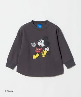 URBAMENT/【別注】＜URBAMENT＞ミッキーマウス ロングスリーブ Tシャツ / キッズ 100cm―130cm/Tシャツ / カットソー