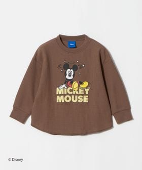 URBAMENT/【別注】＜URBAMENT＞ミッキーマウス ロングスリーブ Tシャツ / キッズ 100cm―130cm/Tシャツ / カットソー