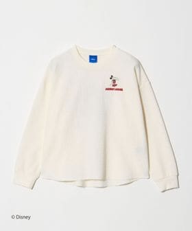 URBAMENT/【別注】＜URBAMENT＞ミッキーマウス ロングスリーブ Tシャツ / キッズ 140cm―150cm/Tシャツ / カットソー