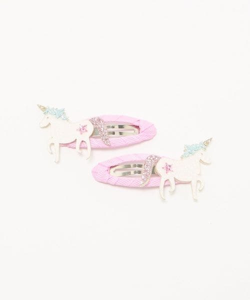 green label relaxing/＜Rockahula Kids＞ Unicorn ヘアクリップ / キッズ/ヘアアクセサリー