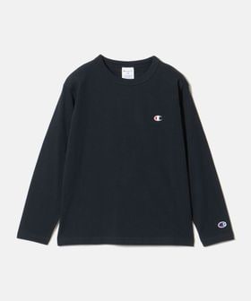CHAMPION/【WEB限定】＜Champion＞ワンポイント ロングスリーブ Tシャツ / キッズ 140cm―160cm/Tシャツ / カットソー