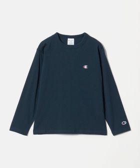 CHAMPION/【WEB限定】＜Champion＞ワンポイント ロングスリーブ Tシャツ / キッズ 140cm―160cm/Tシャツ / カットソー