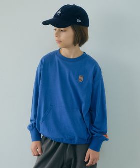 UNIVERSAL OVERALL/【別注】＜UNIVERSAL OVERALL＞ポケット プルオーバー / キッズ 140cm―160cm/Tシャツ / カットソー
