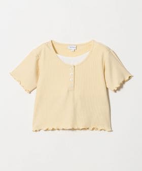 green label relaxing/テレコ ヘンリーネック Tシャツ / キッズ 110cm―130cm/Tシャツ / カットソー