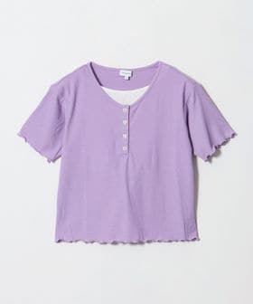 green label relaxing/テレコ ヘンリーネック Tシャツ / キッズ 140cm―160cm/Tシャツ / カットソー