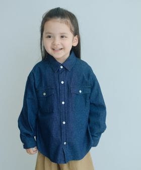 green label relaxing/デニム シャツ / キッズ 100cm―160cm/シャツ / ブラウス