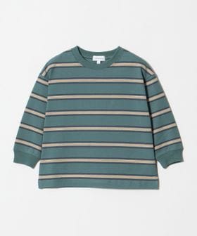 green label relaxing/フトピッチ ボーダー ロングスリーブ Tシャツ / キッズ 100cm―160cm/Tシャツ / カットソー