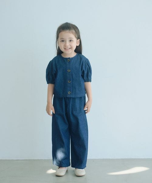 green label relaxing/デニム ロングパンツ / キッズ 100cm―160cm/デニムパンツ