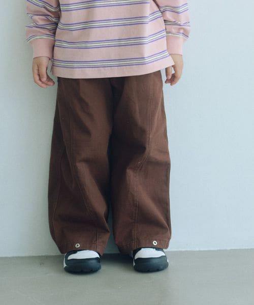 green label relaxing/2WAY ツイル スナップ パンツ / キッズ 100cm―160cm/チノパンツ