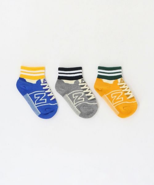 New Balance/＜New Balance＞ボーイズ ソックス 3P / キッズ 13cm‐19cm/ソックス / 靴下