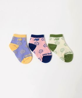 New Balance/＜New Balance＞ガールズ ソックス 3P / キッズ 13cm―19cm/ソックス / 靴下