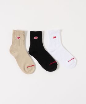 New Balance/＜New Balance＞ロゴ ソックス 3P / キッズ 19cm―23cm/ソックス / 靴下