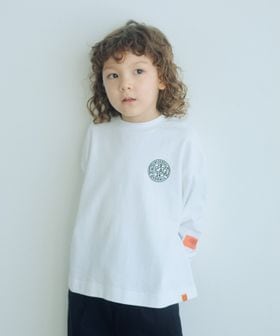 UNIVERSAL OVERALL/【別注】＜UNIVERSAL OVERALL＞グラフィック ロングスリーブ Tシャツ / キッズ 110cm―130cm/Tシャツ / カットソー