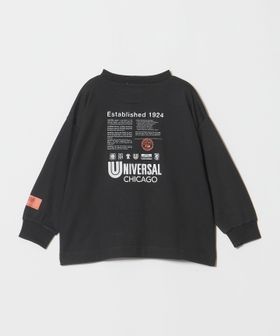 UNIVERSAL OVERALL/【別注】＜UNIVERSAL OVERALL＞グラフィック ロングスリーブ Tシャツ / キッズ 110cm―130cm/Tシャツ / カットソー