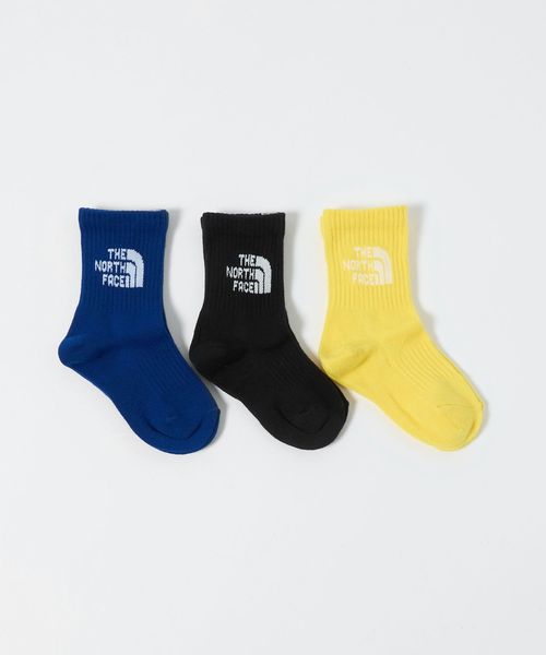 THE NORTH FACE/＜THE NORTH FACE＞ロゴ 3P クルーソックス / キッズ 16cm―18cm/ソックス / 靴下