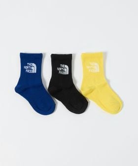 THE NORTH FACE/＜THE NORTH FACE＞ロゴ 3P クルーソックス / キッズ 16cm―18cm/ソックス / 靴下